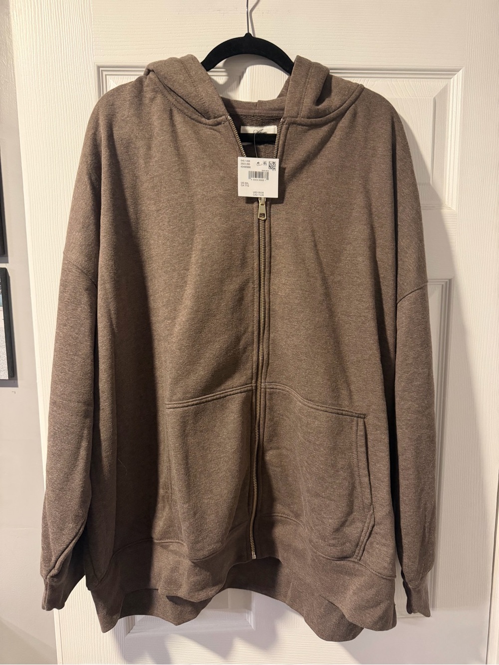 American Eagle Outfitters Oversized Zip-Up NWT